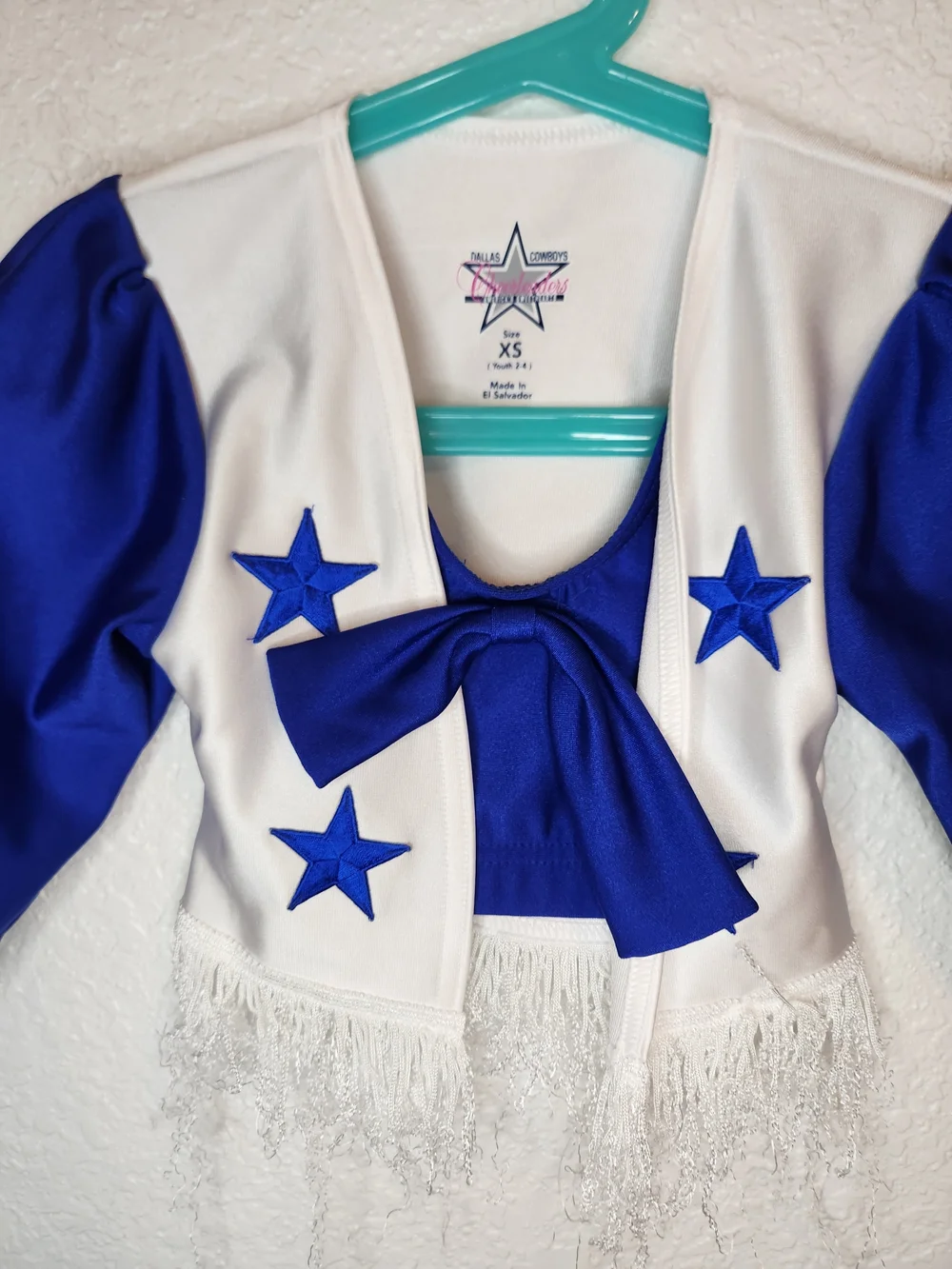 Dallas Nfl Cowboys cheerleaders american sweethearts youth costume xs 2 4